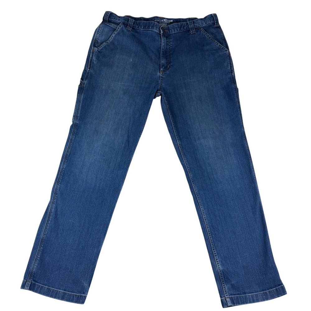 Carhartt Relaxed Fit Mens Denim Rugged Flex Utility Jeans cargo 40X32